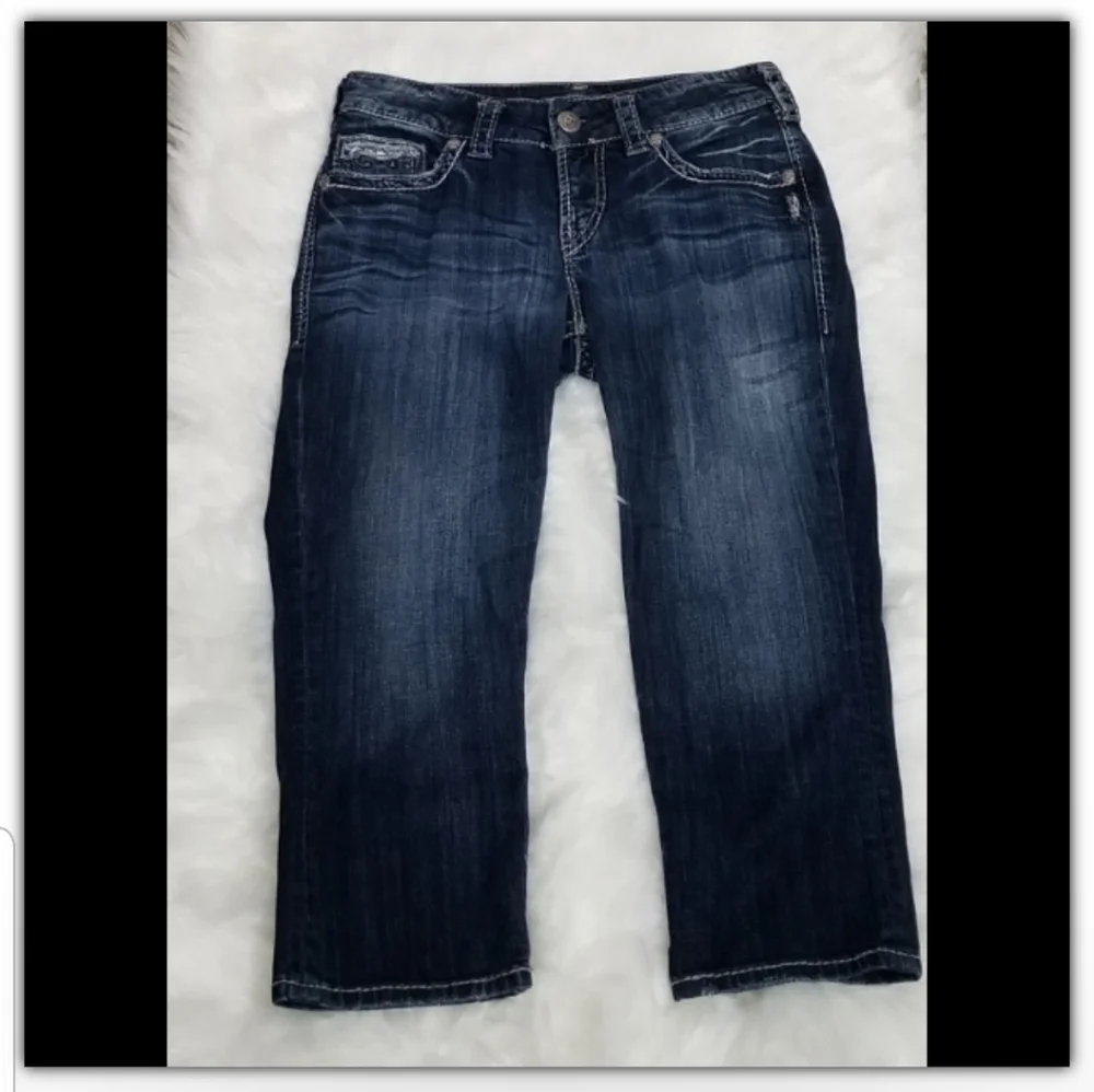 Silver Jean's Suki Flap Capri